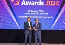 CEO Pertamina NRE Raih Indonesian Executive of The Year di Asian Management Excellence Awards PERTAMINA