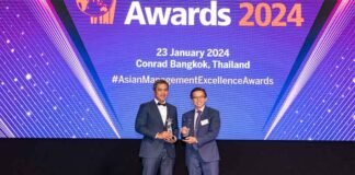 CEO Pertamina NRE Raih Indonesian Executive of The Year di Asian Management Excellence Awards PERTAMINA