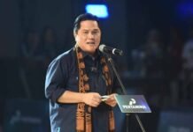 Resmikan Gelanggang Generasi Muda Pertamina, Erick Thohir Minta Pastikan Tercetak Pemimpin Masa Depan Tercetak Pemimpin Masa Depan