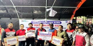 Pertamina Group Salurkan Bantuan untuk Korban Bencana Lahar Dingin dan Tanah Longsor di Sumatera Barat PERTAMINA