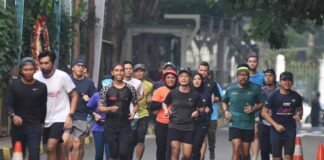 Vibes Sehat, Perwira Pertamina Healing dengan Berolahraga Lari dengan Berolahraga Lari
