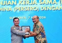 Pertamina dan Polri Tandatangani Kerja Sama Pengamanan Objek Vital Nasional PERTAMINA
