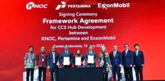 Pertamina, KNOC, dan ExxonMobil Jalin Kerjasama Kembangkan CCS PERTAMINA