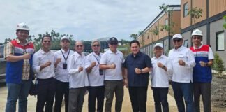 Menteri BUMN Cek Kesiapan Jaringan Gas Pertamina di IKN Gas Pertamina di IKN