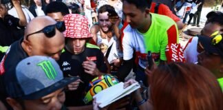 Road To Pertamina Grand Prix of Indonesia 2024, 2 Pembalap Pertamina Enduro VR46 Racing Team Parade Bareng Komunitas Klub Motor Bali