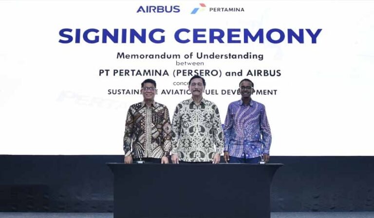 Pertamina dan Airbus Jajaki Kerja Sama Pengembangan Sustainable ...