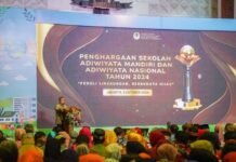 Naik Peringkat, Sekolah Energi Berdikari Pertamina SMA Negeri 40 Jakarta di Nobatkan Sebagai Sekolah Adiwiyata Nasional Sebagai Sekolah Adiwiyata Nasional