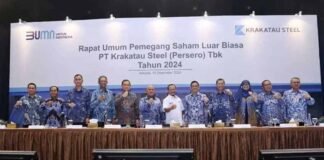 Krakatau Steel Punya Dirut Baru, Erick Thohir Tunjuk Muhamad Akbar Krakatau Steel