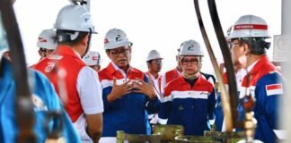 Wamen ESDM Pantau Satgas Nataru Pertamina, Jamin Ketersediaan Energi di Medan Aman di Medan Aman