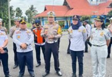 Jasa Raharja Bengkulu Bersama Mitra Turun Langsung Awasi Truk ODOL demi Keselamatan Bersama