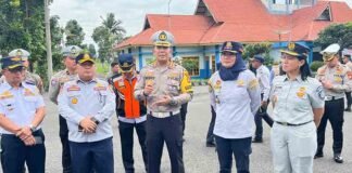 Jasa Raharja Bengkulu Bersama Mitra Turun Langsung Awasi Truk ODOL demi Keselamatan Bersama