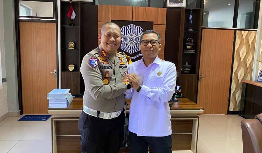 Bersama Dirlantas Polda NTB Bersama Dirlantas Polda NTB