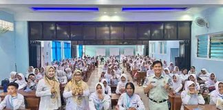Masa MPLS Jasa Raharja Beri Edukasi Pada SMK Kesehatan Binatama Sleman jasa raharja yogyakarta