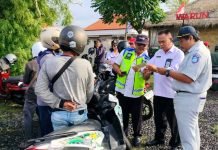 Jasa Raharja Bali Ikut Serta dalam Operasi Gabungan di Jalan Carik Aban, Darmasaba – Badung Darmasaba – Badung