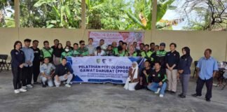 Jasa Raharja Kalteng Latih Sahabat Ojol Palangka Raya Tanggap Darurat di Jalan Raya Darurat di Jalan Raya