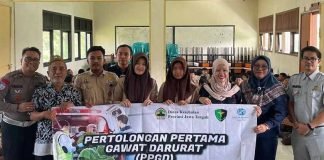 Jasa Raharja Cabang Pati Kolaborasi dengan Satlantas Polresta Rembang dan Dinkes Kabupaten Rembang Gelar Pelatihan PPGD Dinkes Kabupaten Rembang