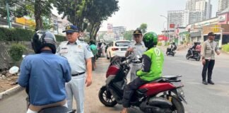 Tertibkan Pemilik Kendaraan Jasa Raharja Tangerang ,UPT Samsat Ciputat dan Polres Tangerang Selatan Gencar Razia Pajak Pajak Kendaraan Gencar Razia Pajak Pajak Kendaraan