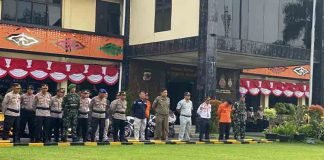Jasa Raharja Cabang Cirebon Hadiri Apel Gelar Pasukan Operasi Patuh Lodaya 2025 di Polresta Cirebon jasa raharja jabar