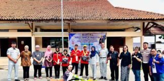 Jasa Raharja Indramayu Gelar Pelatihan Pertolongan Pertama Gawat Darurat di SMKN 1 Bongas jasa raharja jabar