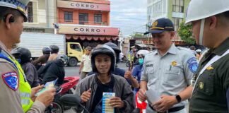 Jasa Raharja dengan Pemerintah Kota Surakarta Gelar Operasi Gabungan di Laweyan Surakarta