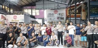 Jasa Raharja Hadiri “Polantas Menyapa” yang digelar oleh Ditlantas Polda Kalsel Bersama Stakeholders dan Sopir Angkutan Barang jasa raharja kalsel