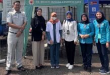 PT Jasa Raharja Purwakarta Gelar Pengobatan Gratis untuk Masyarakat Kecamatan Sukasari Subang Kecamatan Sukasari Subang