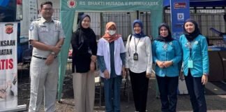 PT Jasa Raharja Purwakarta Gelar Pengobatan Gratis untuk Masyarakat Kecamatan Sukasari Subang Kecamatan Sukasari Subang