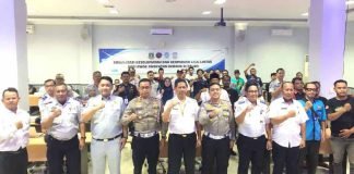 Jasa Raharja dan Stakeholder Lakukan Sosialisasi Over Dimension Over Loading Terhadap Komunitas Sopir Truk Banten Komunitas Sopir Truk Banten