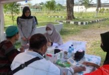 Jasa Raharja NTB Tingkatkan Keselamatan Melalui Pemeriksaan Kesehatan Gratis di Terminal Mandalika Kota Mataram jasa raharja NTB