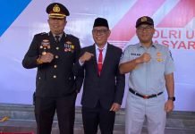 Kepala Jasa Raharja NTB Hadiri Upacara dan Syukuran Peringatan Dirgahayu Bhayangkara jasa raharja NTB