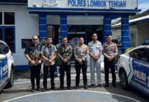 Perkuat Kolaborasi Stakeholder, Jasa Raharja NTB dan Jasaraharja Putera Mataram Berkoordinasi dengan Polres Lombok Tengah jasa raharja NTB
