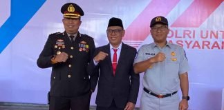 Kepala Jasa Raharja NTB Hadiri Upacara dan Syukuran Peringatan Dirgahayu Bhayangkara jasa raharja NTB