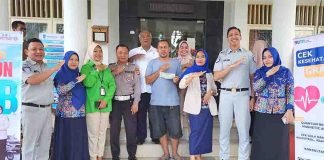 Kolaborasi Antar Stakeholder, Jasa Raharja Bima Berikan Apresiasi Bagi Wajib Pajak Melalui Pelayanan Pemeriksaan Kesehatan Gratis jasa raharja NTB