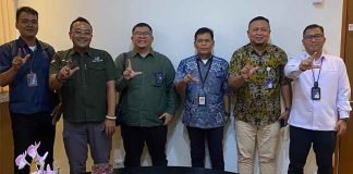 Jasa Raharja NTB Bersama Forum BUMN Provinsi NTB Gelar Audiensi dengan Plt Sekretaris Daerah Provinsi NTB jasa raharja NTB