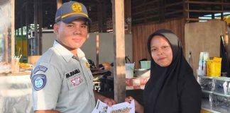 Jasa Raharja Sosialisasikan Pembebasan Denda Pajak Kendaraan Bermotor Pada Operasi Gabungan di Putusibau Operasi Gabungan di Putusibau