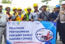 PT Jasa Raharja Purwakarta Selenggarakan Pengobatan Gratis dan Pelatihan PPGD di Ciasem Pelatihan PPGD di Ciasem
