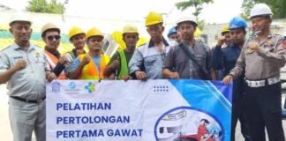 PT Jasa Raharja Purwakarta Selenggarakan Pengobatan Gratis dan Pelatihan PPGD di Ciasem Pelatihan PPGD di Ciasem
