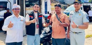 Jasa Raharja Indramayu bersama Tim Samsat Induk Haurgeulis Galang Kesadaran Pajak dan Keselamatan Melalui Sosialisasi dan Pelayanan Publik Terpadu Pelayanan Publik Terpadu