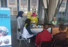 Layanan Kesehatan dan Edukasi Keselamatan, Jasa Raharja Sapa Pengguna Transportasi Merak Pengguna Transportasi Merak
