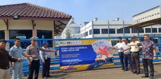 Jasa Raharja Berkolaborasi dengan Kepolisian dan Dinas Perhubungan Pasang Spanduk Himbauan Stop Over Dimension Over Loading Stop Over Dimension Over Loading