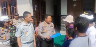 Jasa Raharja Bali Serahkan Santunan Kepada Korban Kecelakaan Truk di Bangli Truk di Bangli
