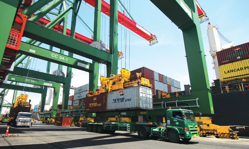 Pertumbuhan Arus Peti Kemas