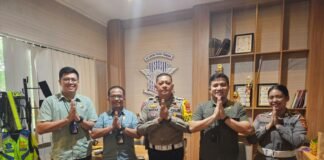 Jasa Raharja Wilayah Bali Laksanakan Roadshow Keselamatan ke Empat Polres Bahas Titik Rawan jasa raharja bali