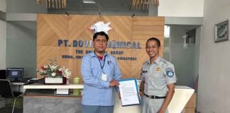 Jasa Raharja Wilayah Banten Lakukan Kunjungan Silaturahmi dan Sosialisasi Pemutihan Pajak Kendaraan ke PT. Dover Chemical jasa raharja banten