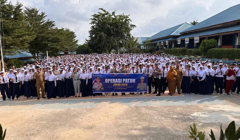 bersama Satlantas Polresta Barelang