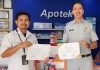 Tingkatkan Kepatuhan dan Kesadaran Wajib Pajak, Jasa Raharja Cabang Bima Jajaki Komitmen Bersama dengan Apotek Kimia Farma Bima dengan Apotek Kimia Farma Bima
