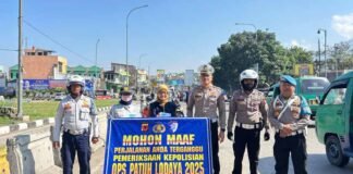 Jasa Raharja Samsat Rancaekek Berkolabori Dengan Satlantas Polresta Bandung Sosialisasikan Program Pemutihan di Cileunyi Kabupaten Bandung di Cileunyi Kabupaten Bandung