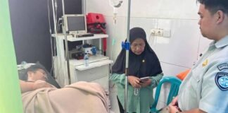 Jasa Raharja Jamin Seluruh Korban Bus Pulau Indah di Jembatan Busui Kabupaten Paser di Jembatan Busui Kabupaten Paser