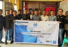 Jasa Raharja Cabang Sintang Laksanakan Giat Pelatihan Pertolongan Pertama Gawat Darurat (PPGD) di Kantor Desa Sungai Ringin, Sekadau di Kantor Desa Sungai Ringin Sekadau