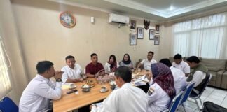 Jasa Raharja Bogor dan Bapenda Kota Depok melakukan Sosialisasi Program Pemutihan di Kecamatan Cimanggis Kota Depok di Kecamatan Cimanggis Kota Depok
